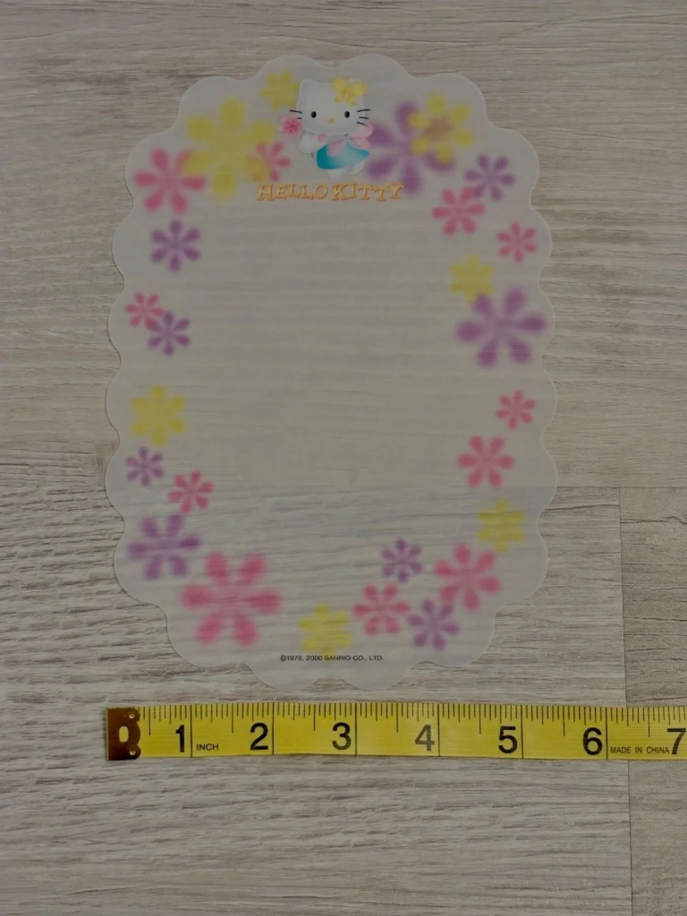 Vintage Sanrio Hello Kitty Angel Y2K Stationary Postcard Letter Set 2000 Read